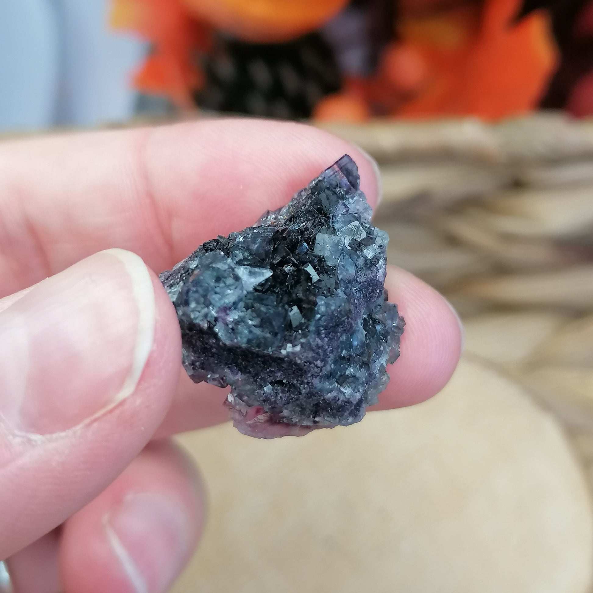 Rare Okorusu Fluorite in purple