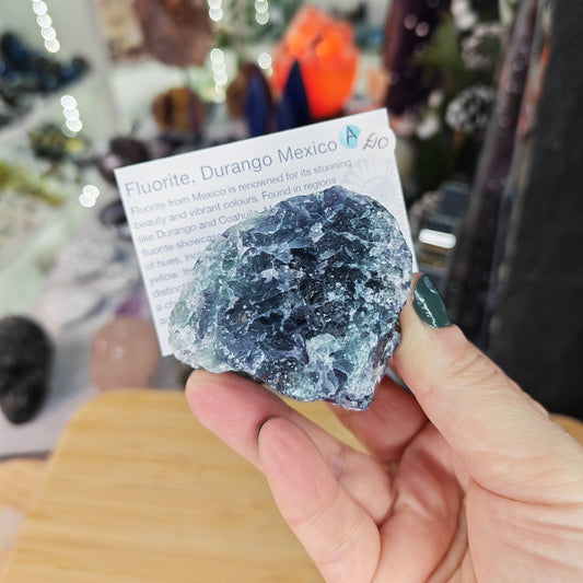 Raw Fluorite from Durango Mexico Option A