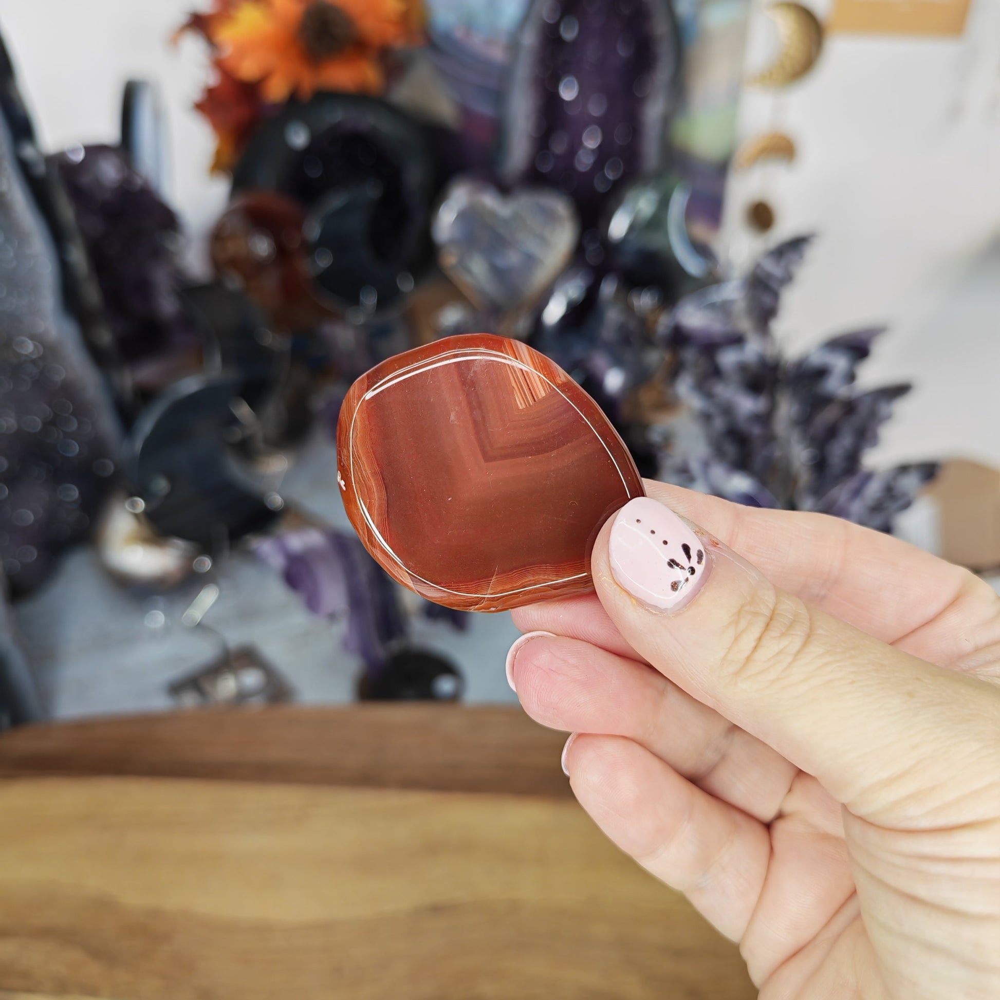 Red Carnelian Smoothstone
