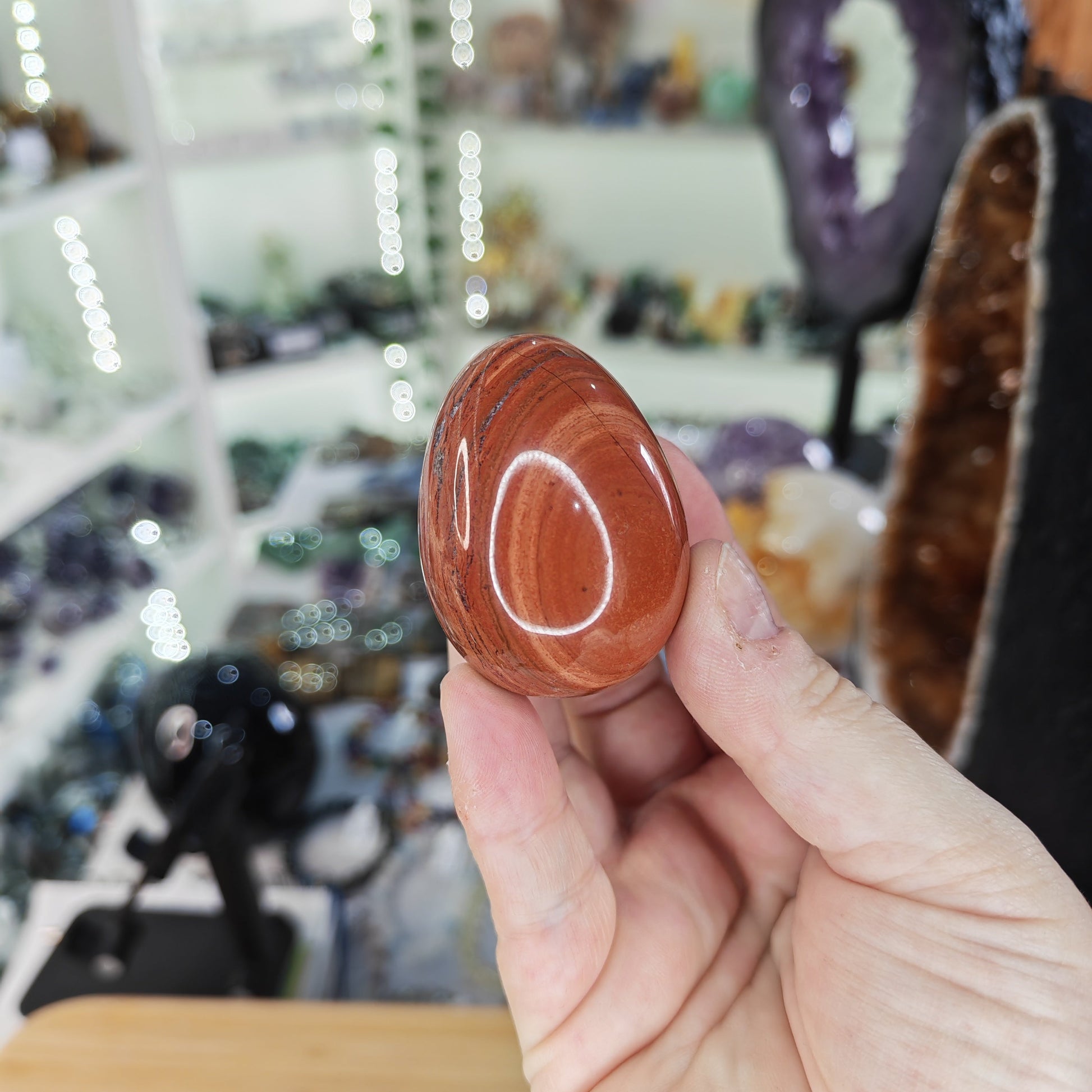 Red Jasper Egg