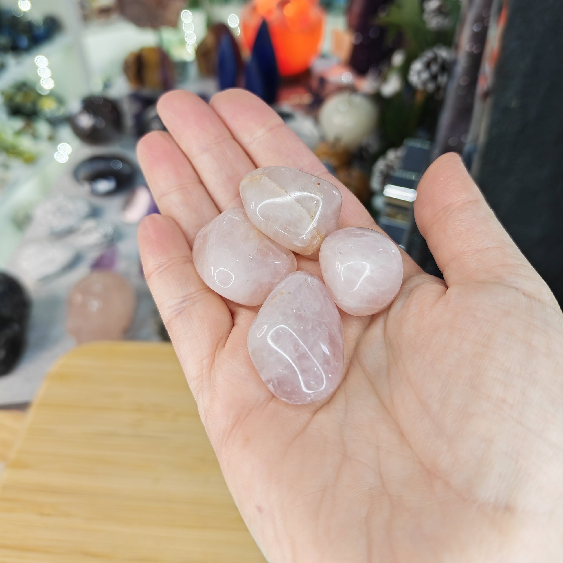 Rose Quarts Tumblestone