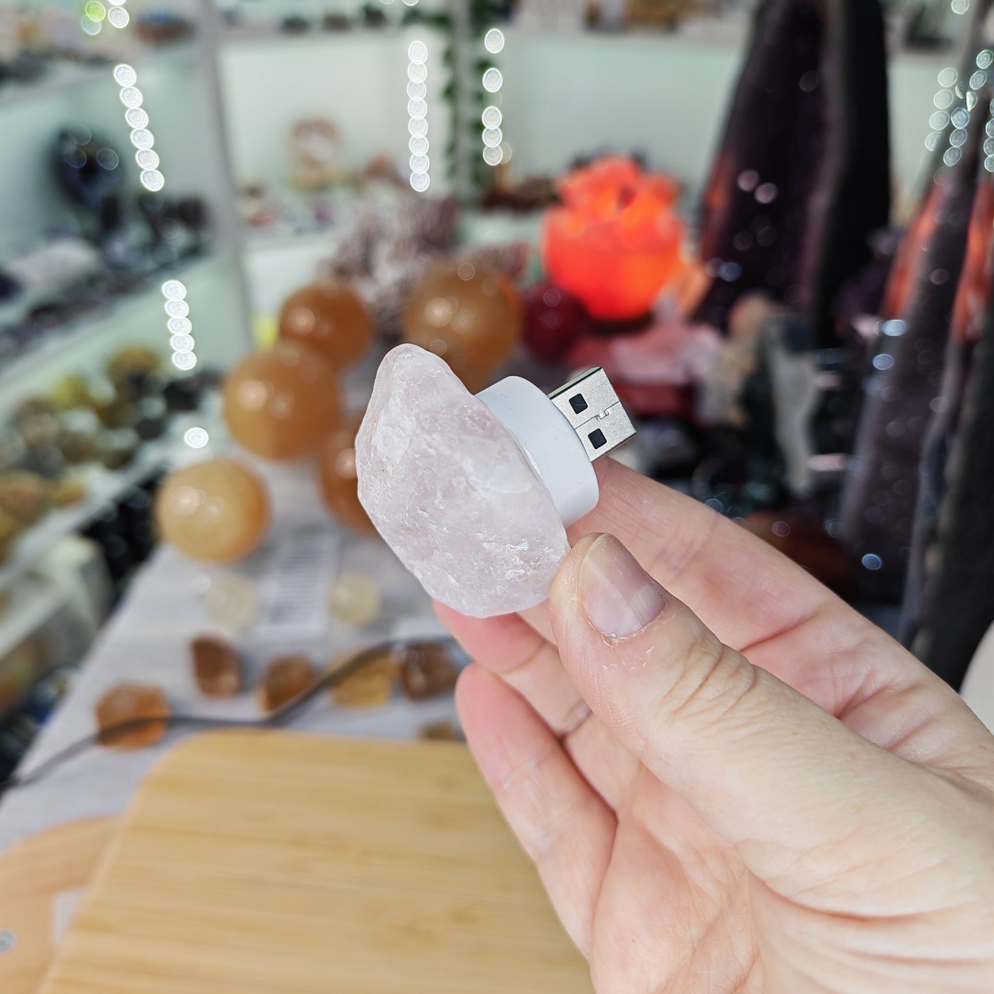Rose Quartz Night Light