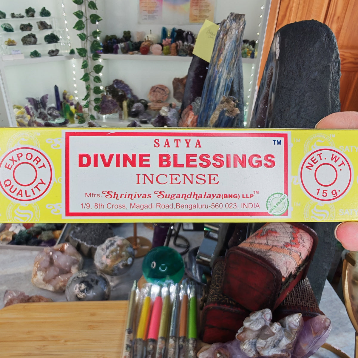 Satya Devine Blessings Incense