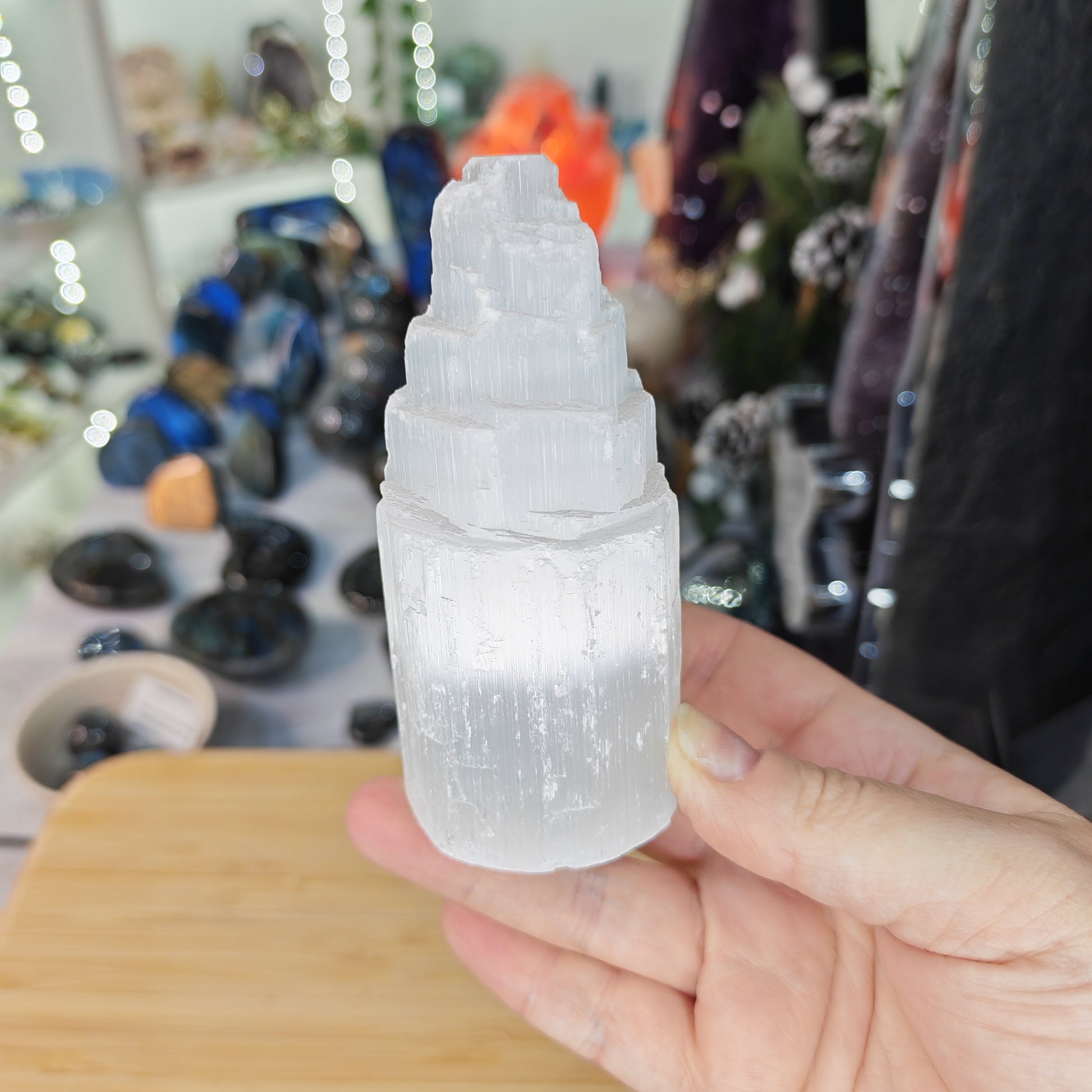 Selenite Mountain 10cm