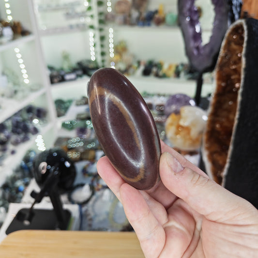 Shiva Stone Lingam Palmstone