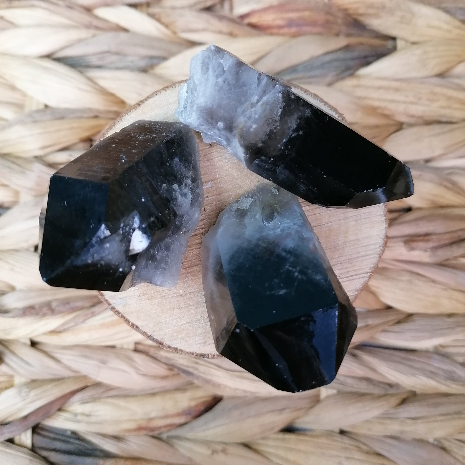 Brown Smokey Quartz Points