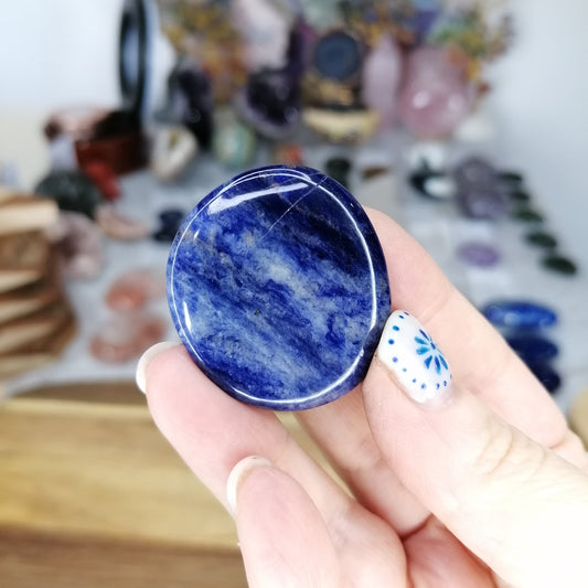 Blue Sodalite Flat stone