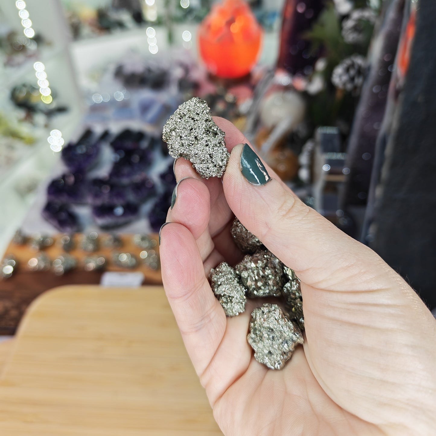 Sparkly Pyrite Mini Clusters