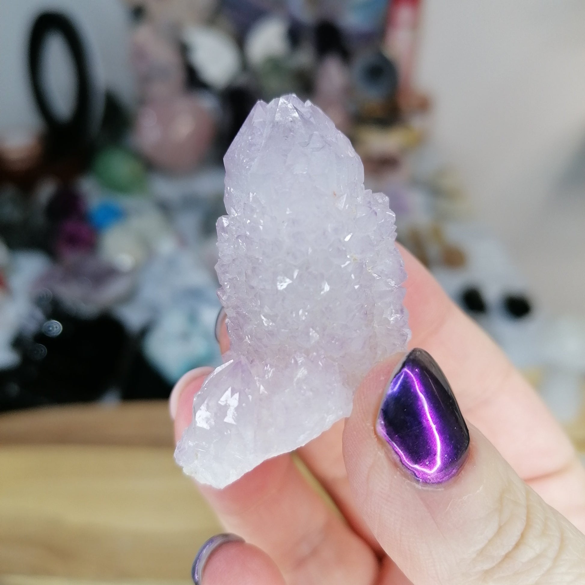 Lilac purple spirit quartz