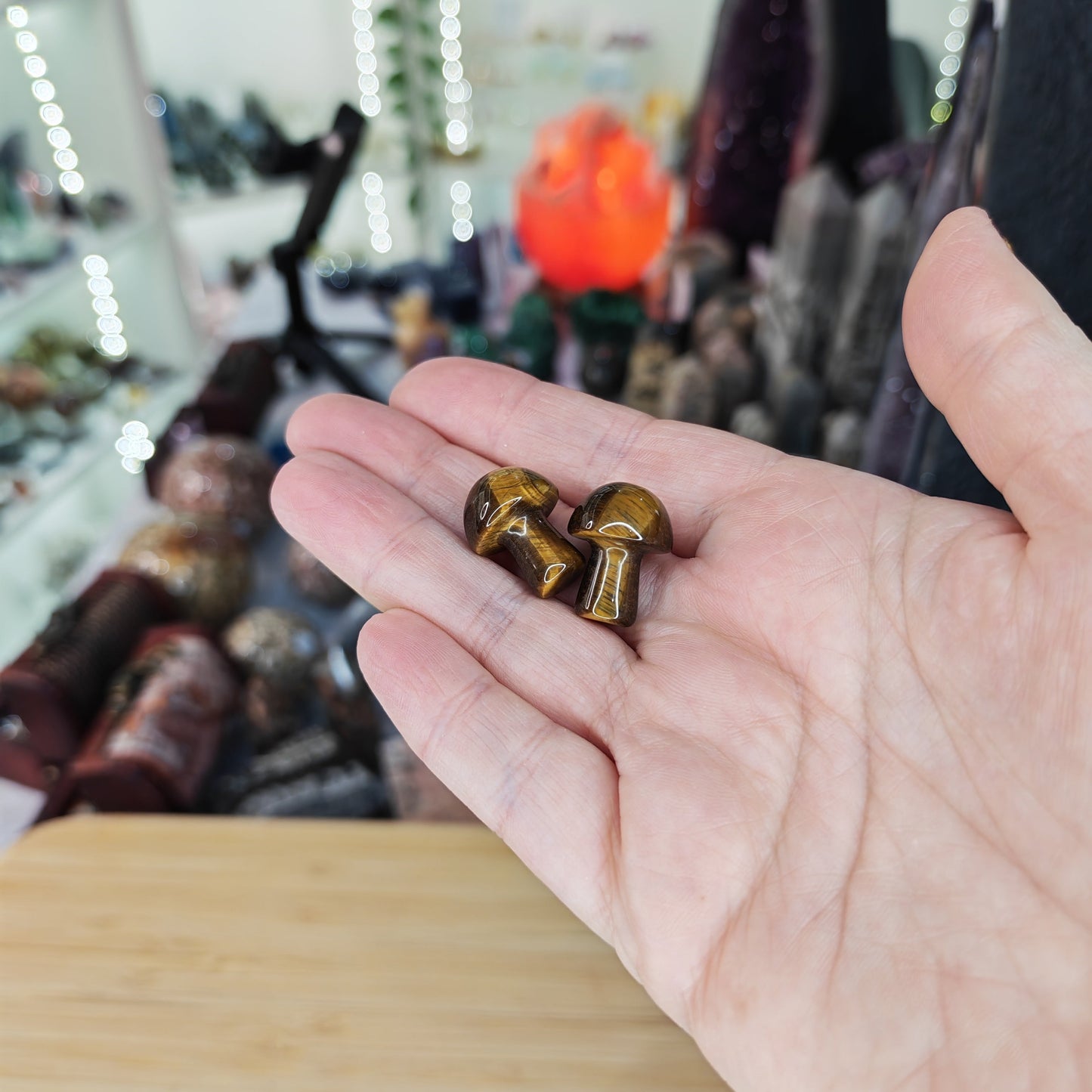 Tiger Eye Mini Mushroom