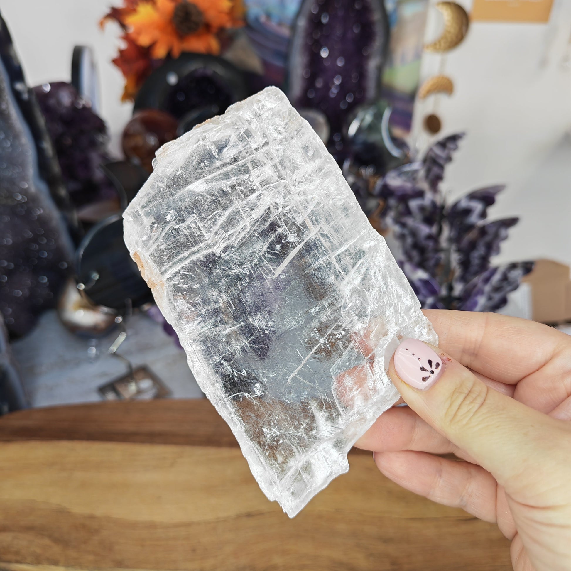 True Selenite Slab