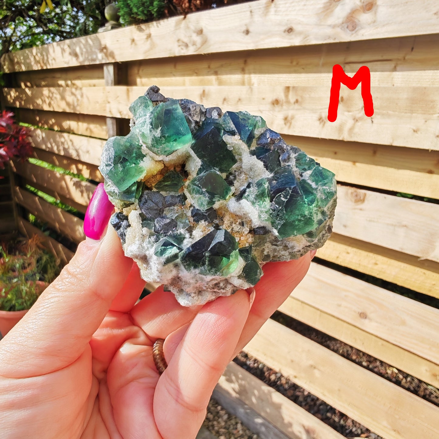 UK Fluorite Druzy Dreams Pocket with Quartz and Galena