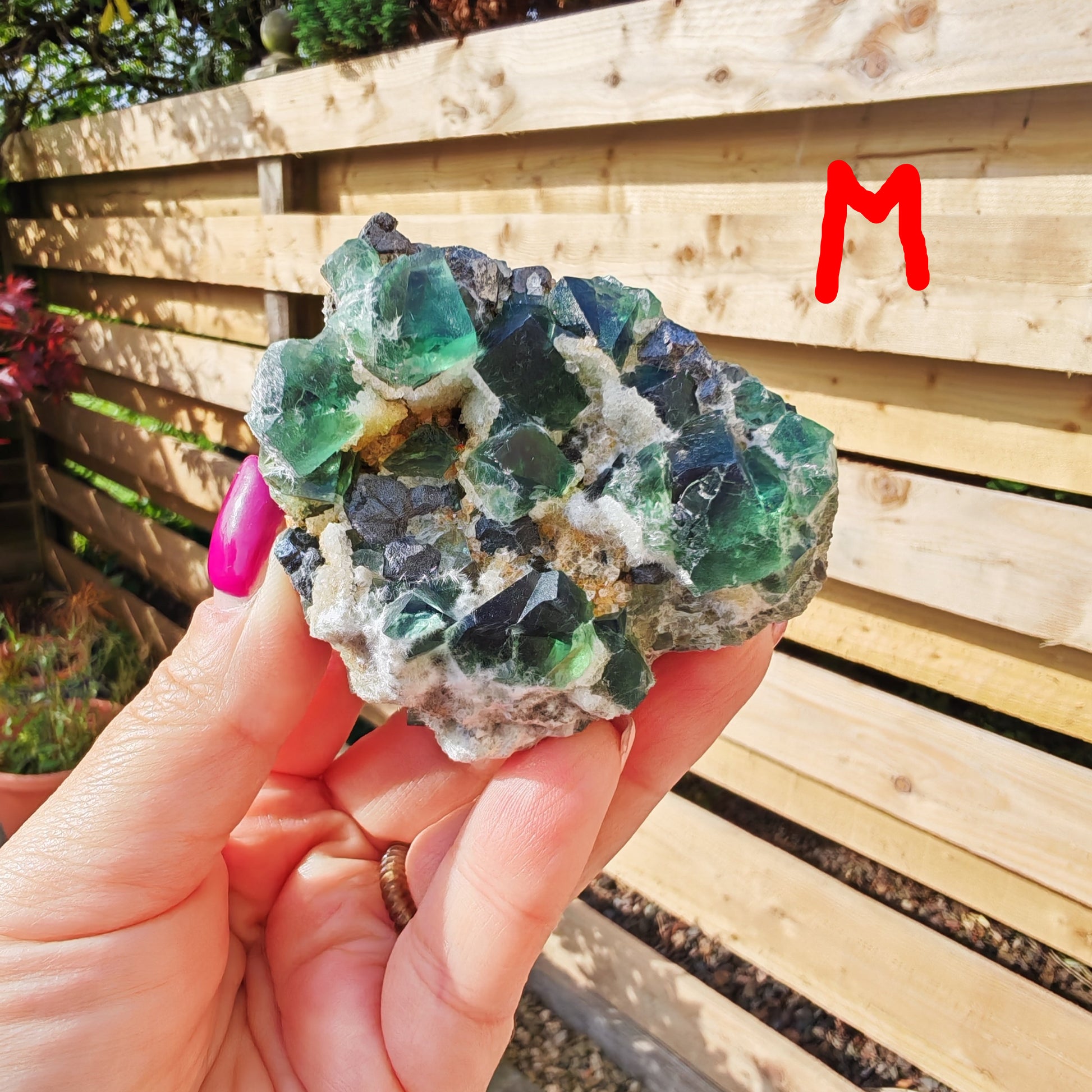 UK Fluorite Druzy Dreams Pocket with Quartz and Galena