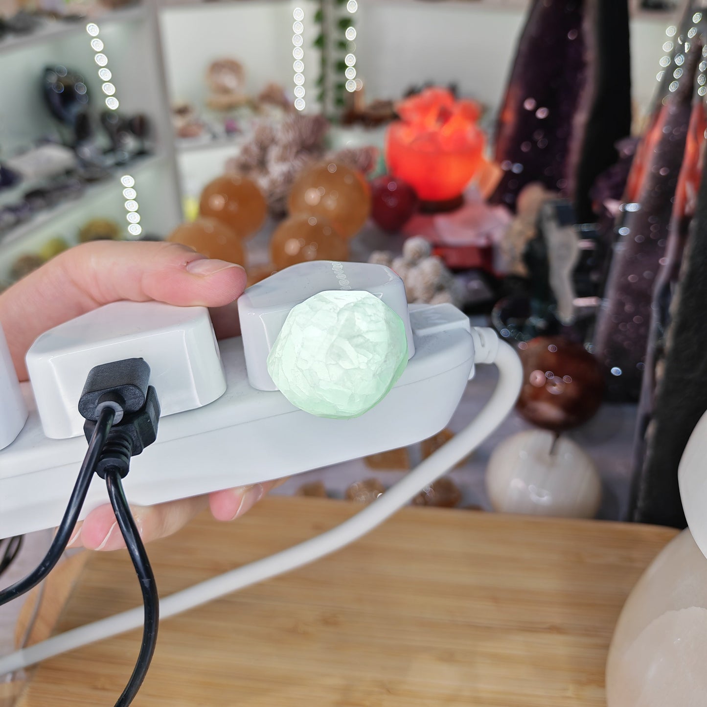USB Fluorite Night Light