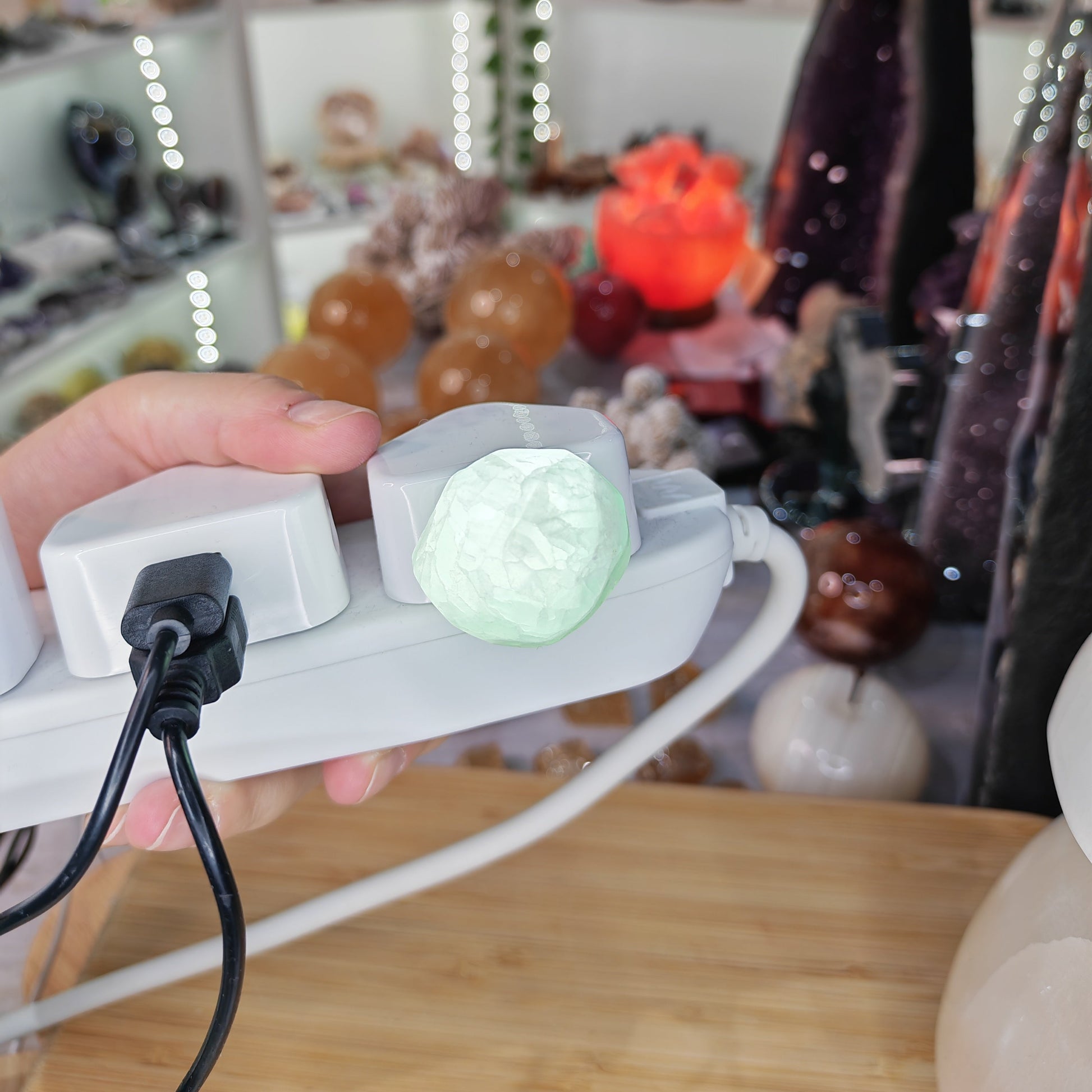 USB Fluorite Night Light