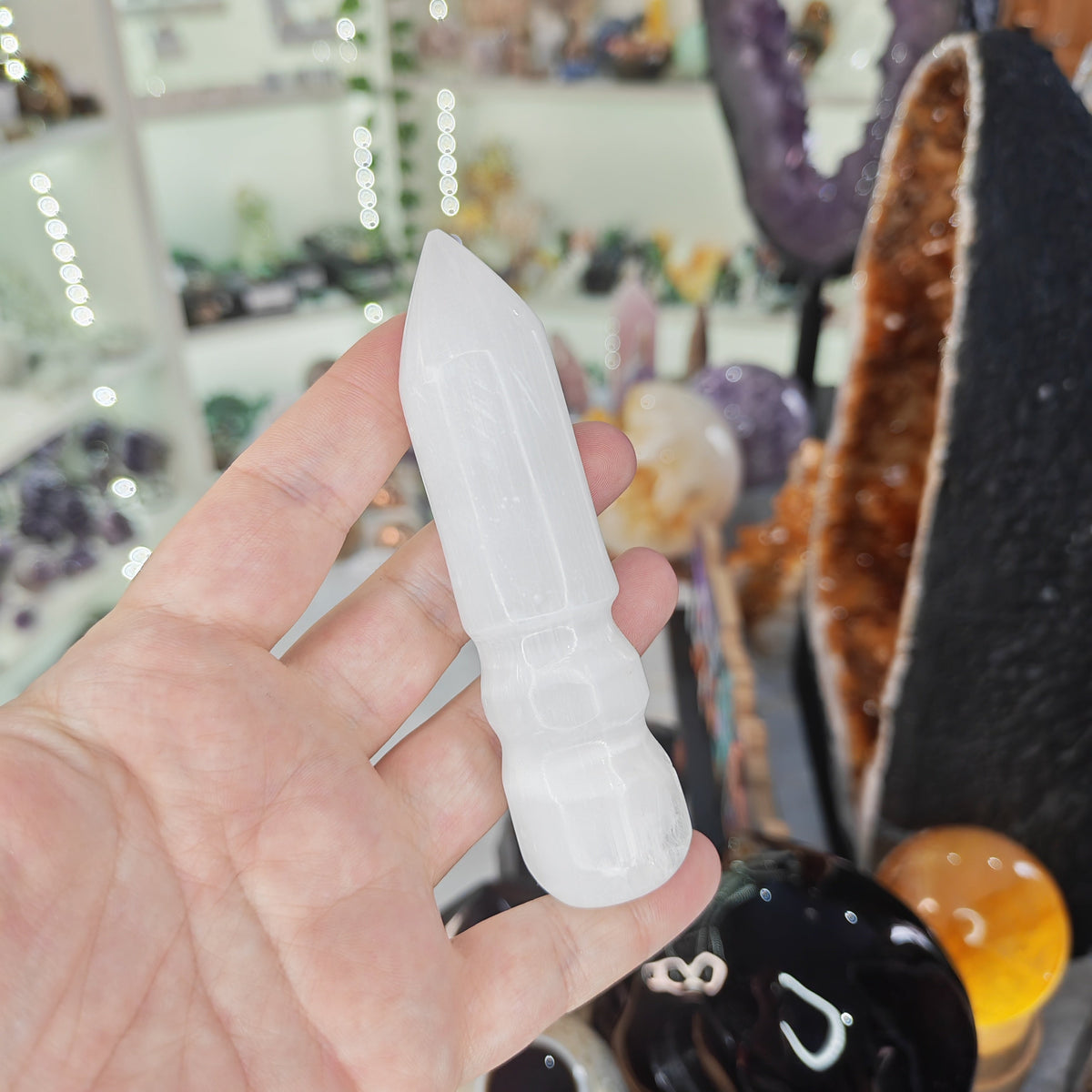 White Selenite Dagger