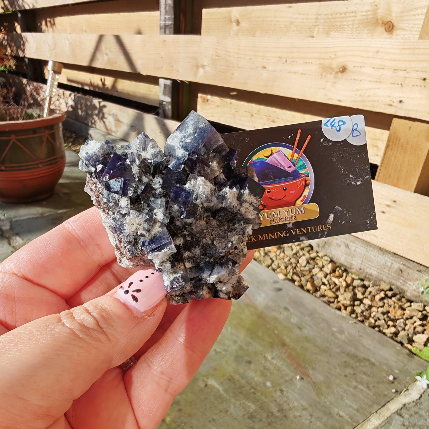 Yum Yum Fluorite from the UK 
