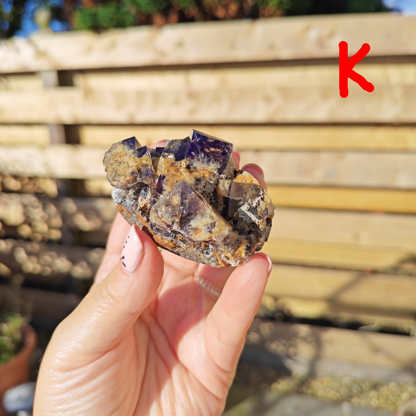 Yum Yum Pocket Fluorite Option K
