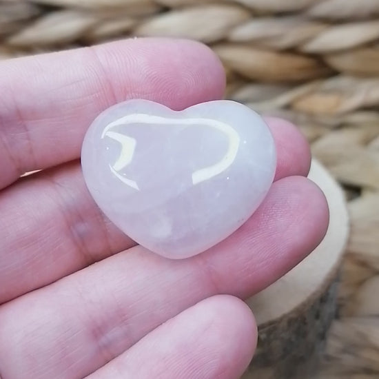 Mini Rose Quartz Heart