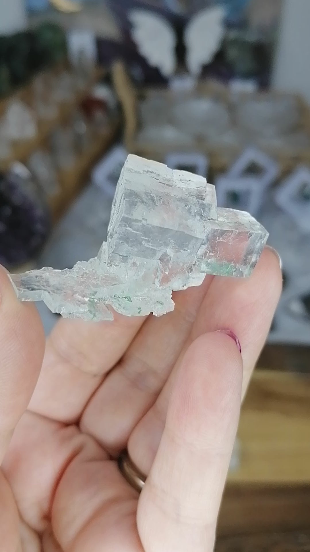 rare clear halite 