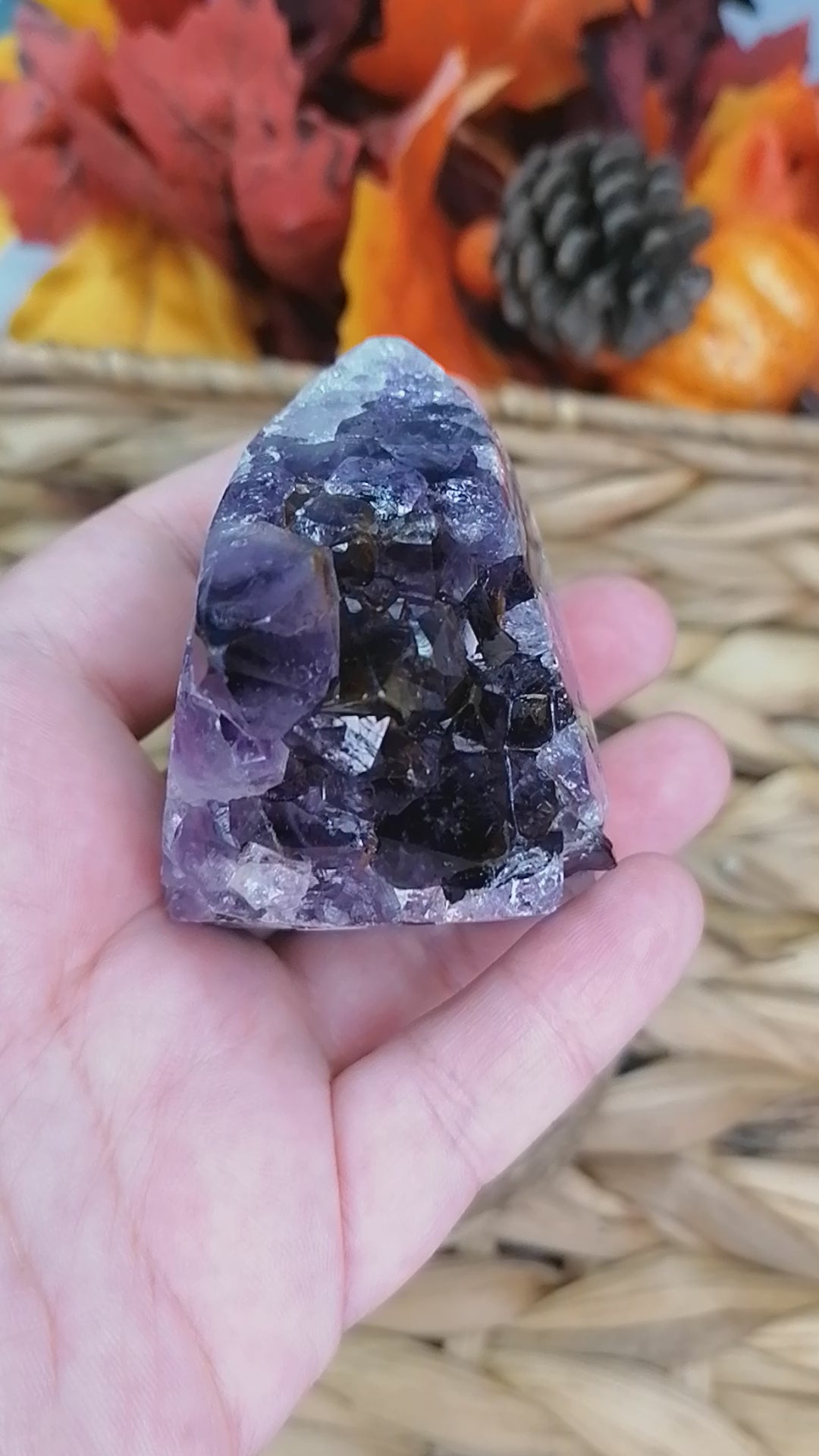 Amethyst Druzy Tower