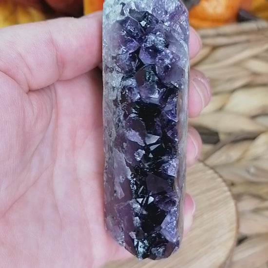 Amethyst Druzy Tower