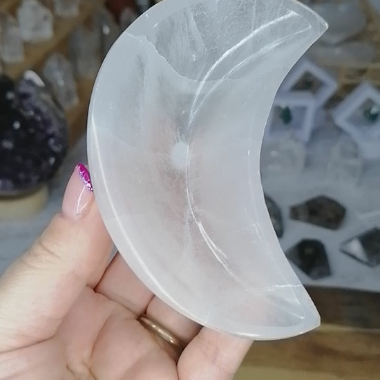 selenite crystal bowl