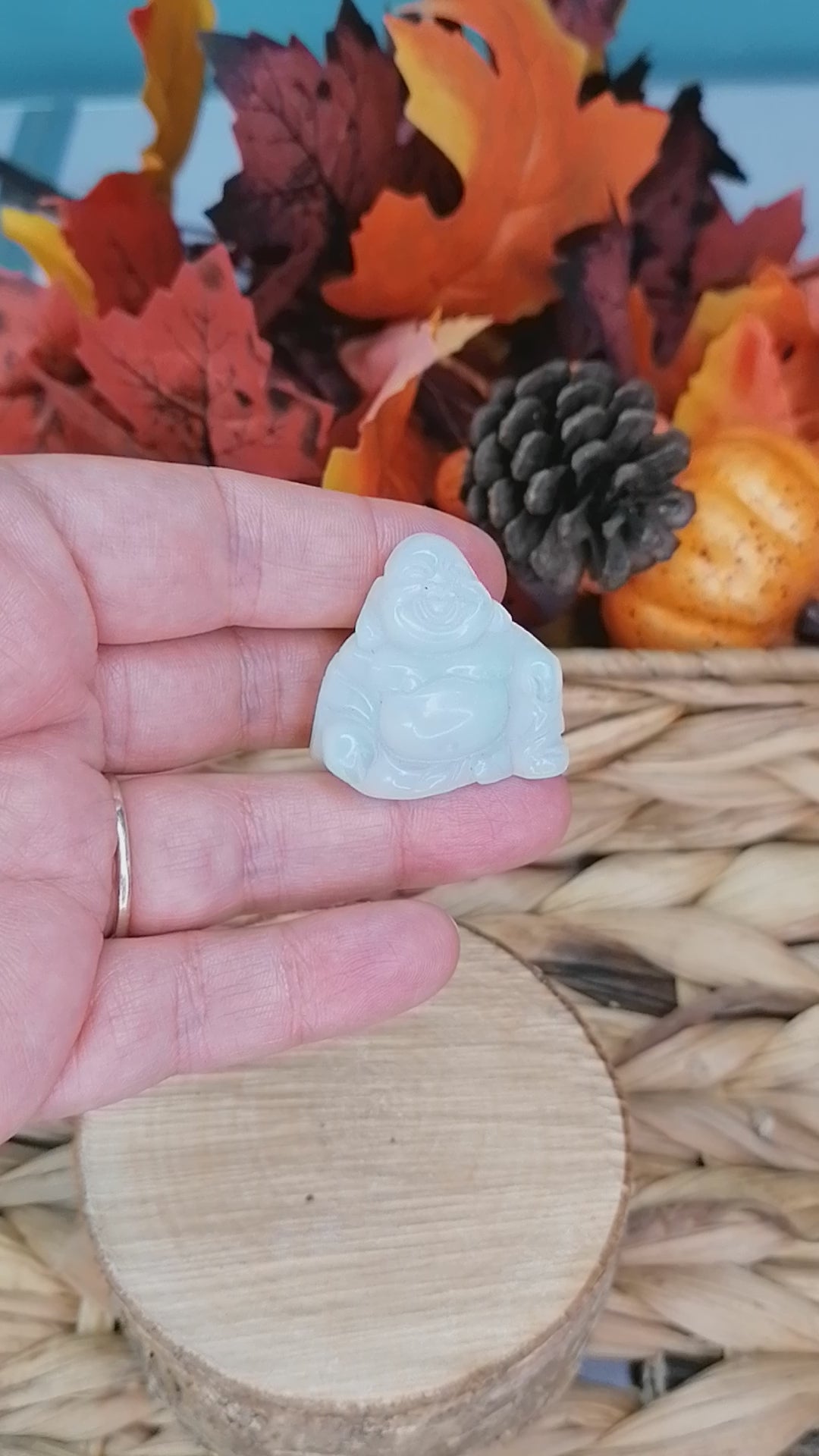 Opalite Crystal Buddha