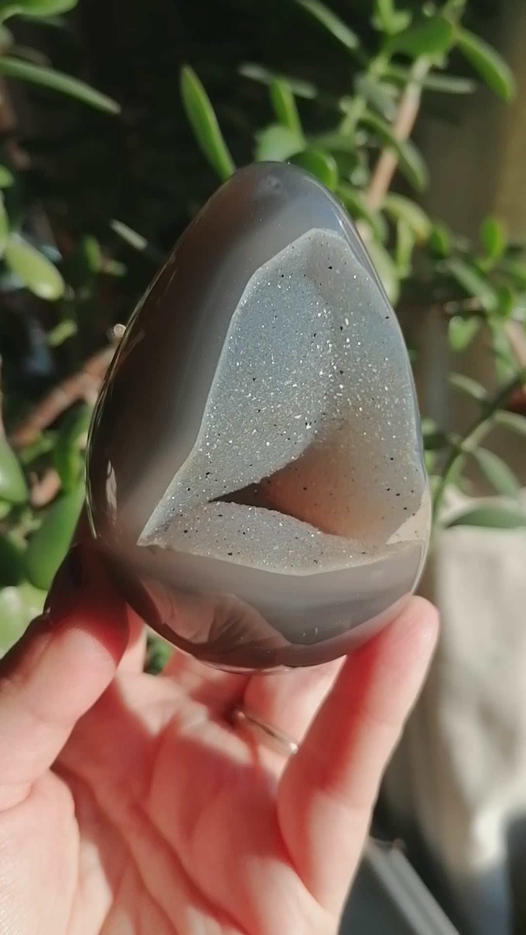 large agate egg