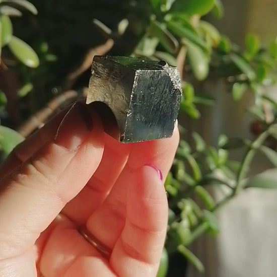 pyrite cube from spain