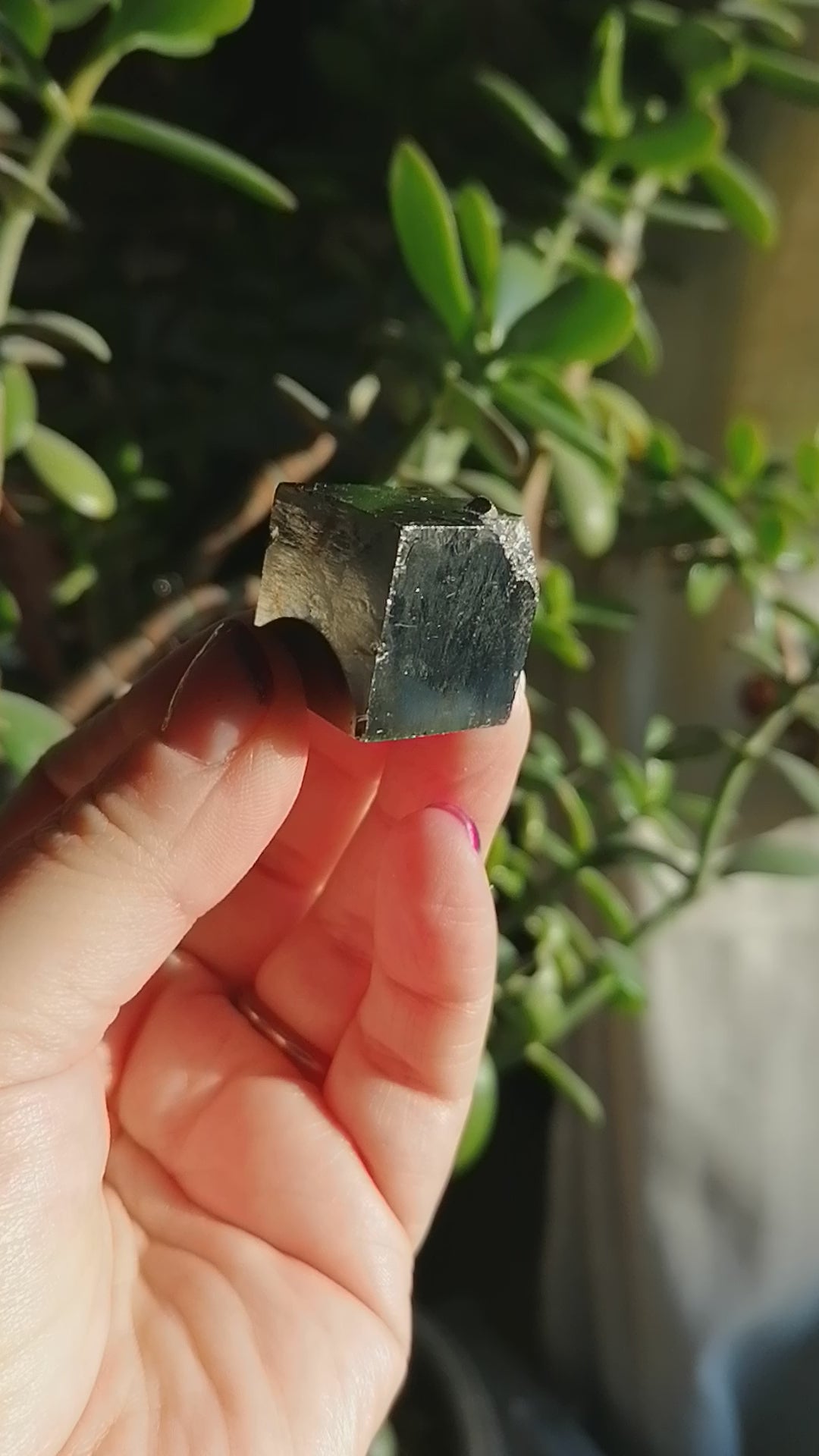 pyrite cube from spain