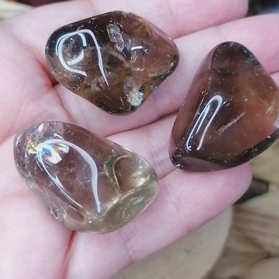 Deluxe Smokey Quartz Tumbles