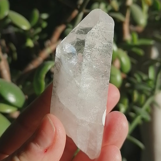 clear quartz natural point