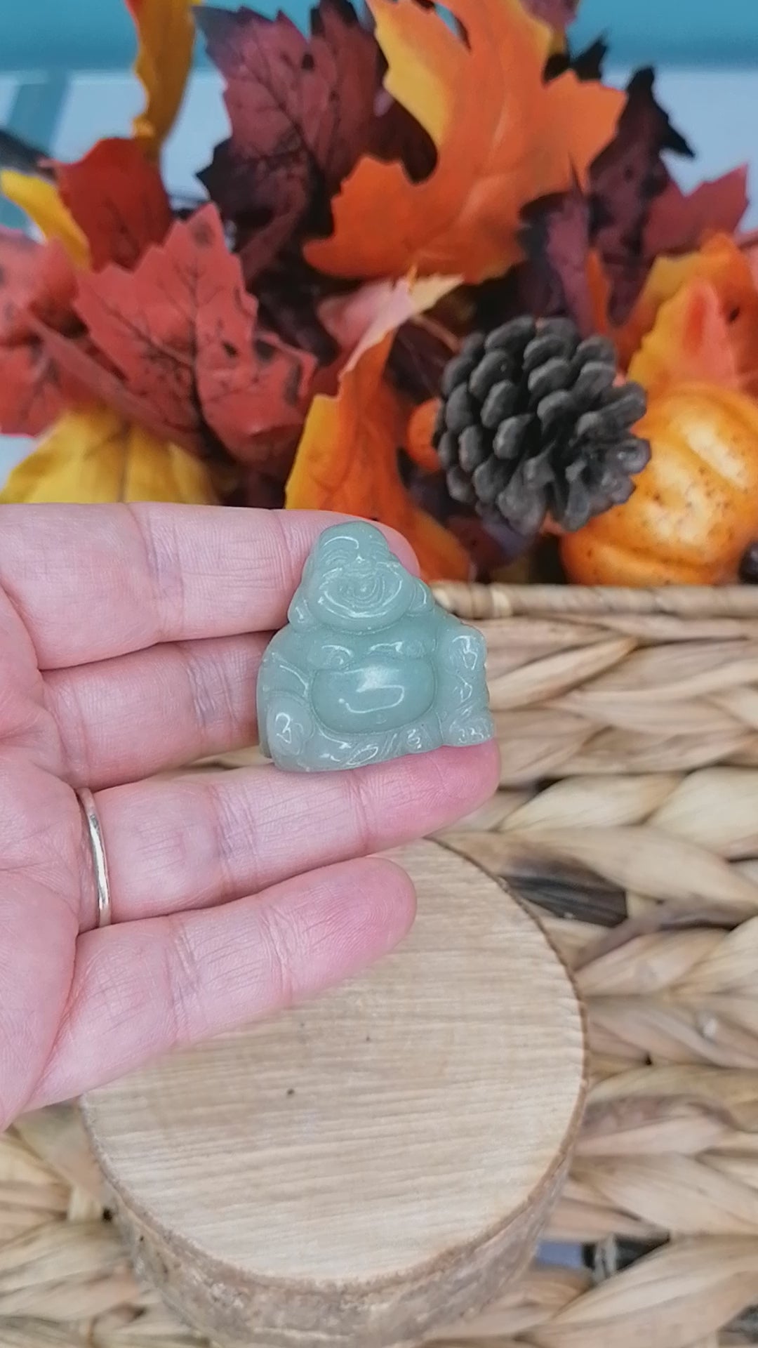 Aventurine Crystal Buddha