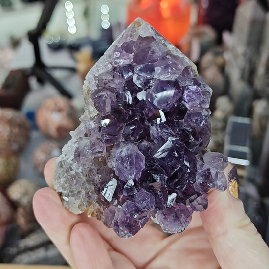 Druzy Amethyst Tower Option A