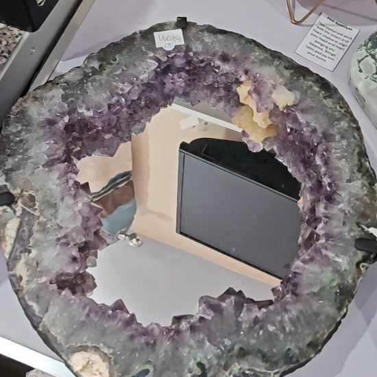 Amethyst Portal Mirror