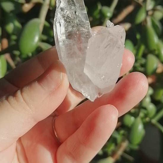 Colombian Pink Lemurian Quartz