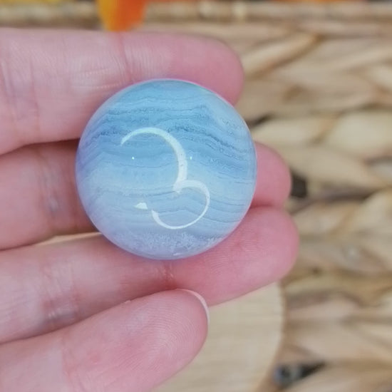 Blue Lace Agate Sphere