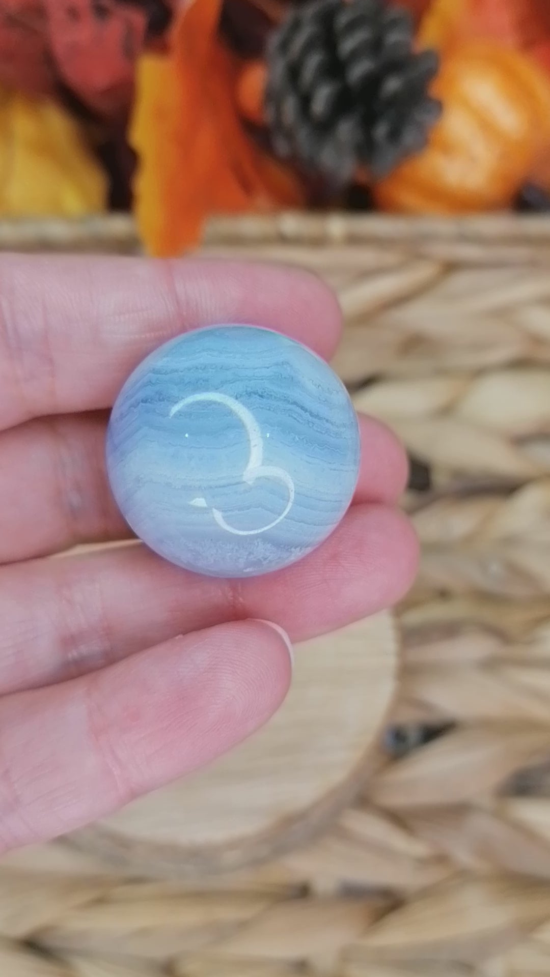 Blue Lace Agate Sphere