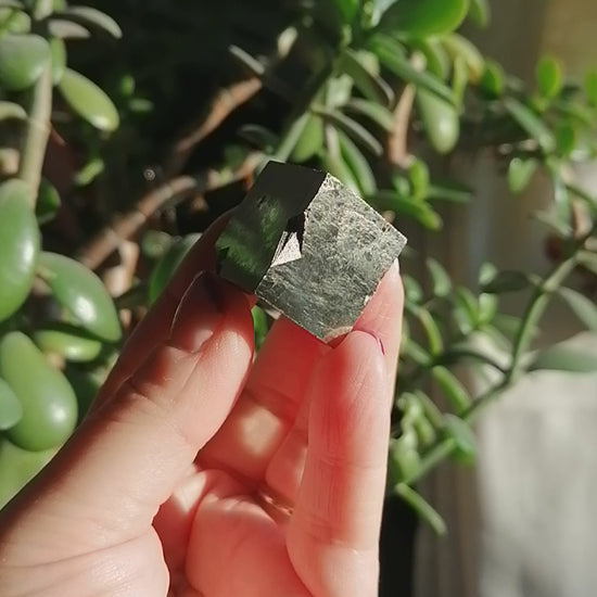 pyrite cube from spain