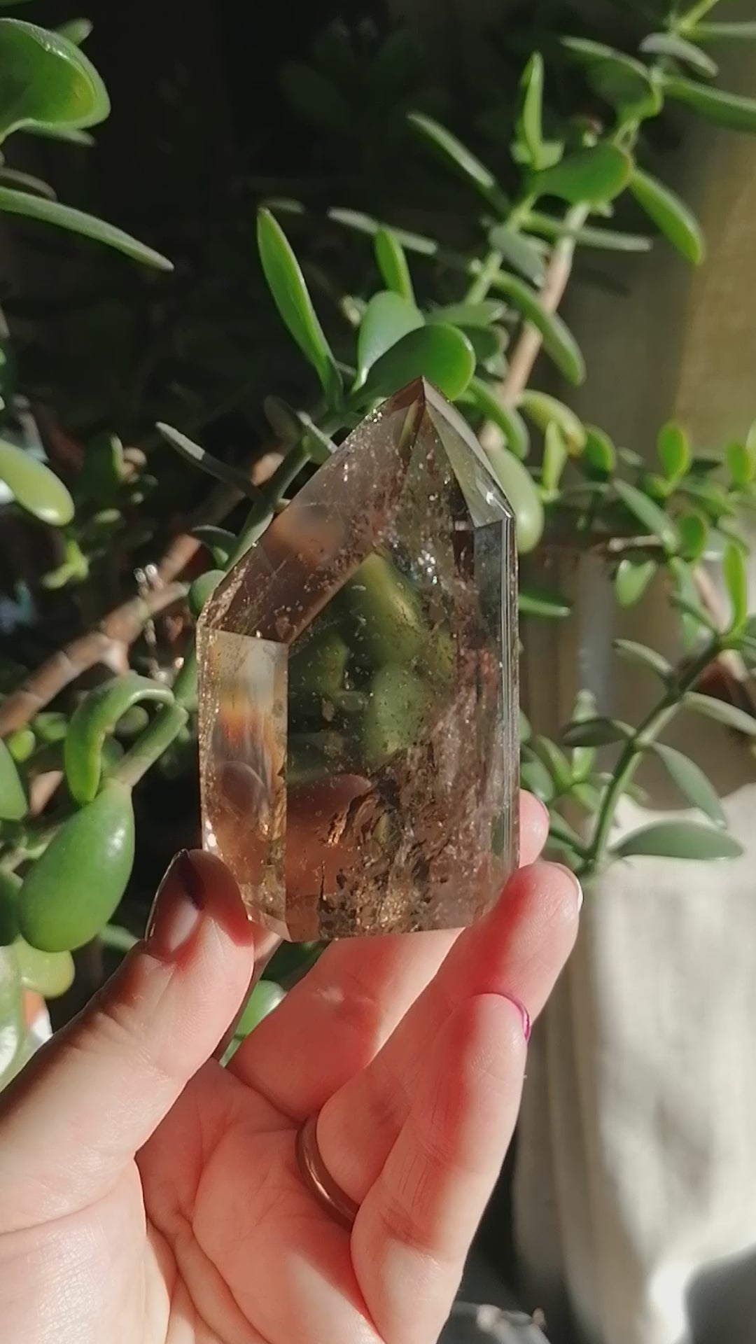 Smokey Quartz Tower