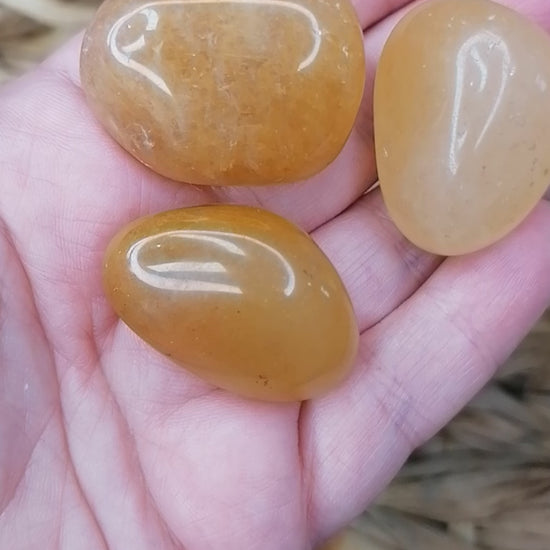 Golden Healer Quartz Tumbles