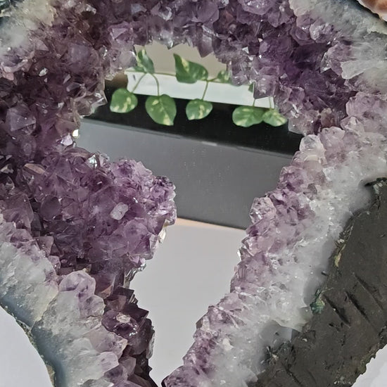 Amethyst Portal Mirror