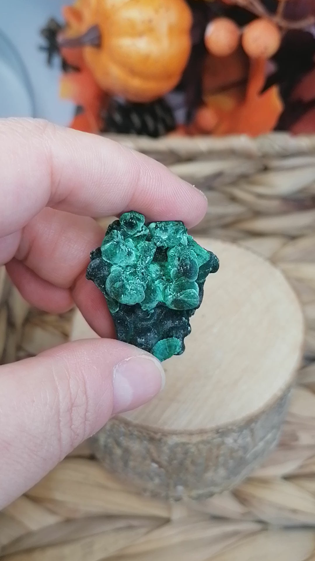 green velvet fibrous malachite