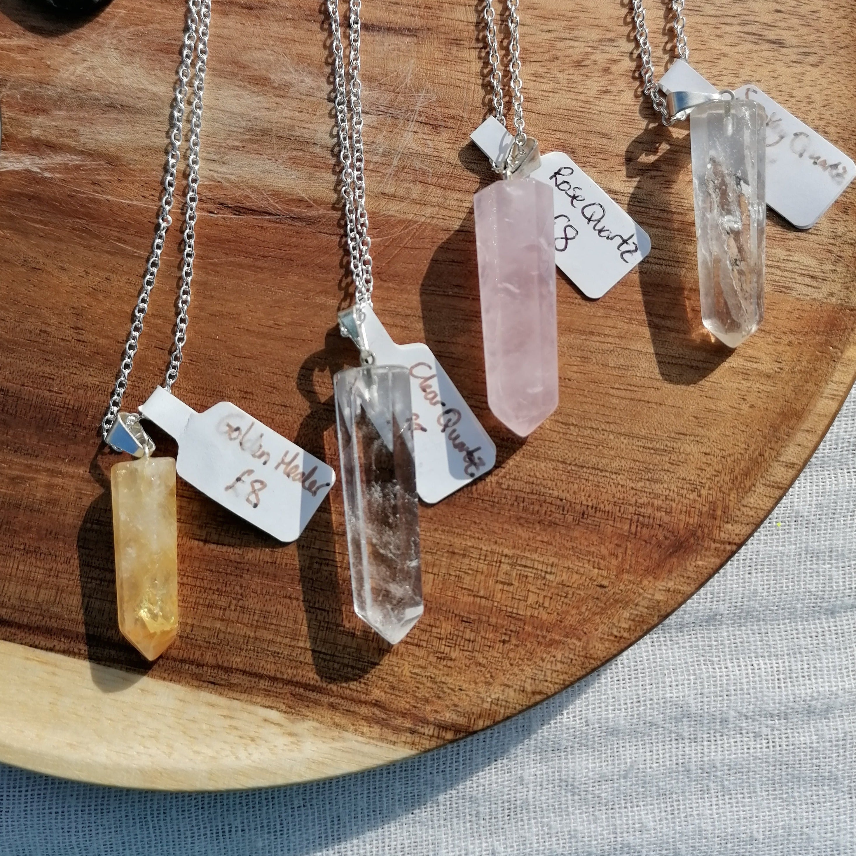Large Crystal Point Necklace – ENDLESS SUMMER NZ